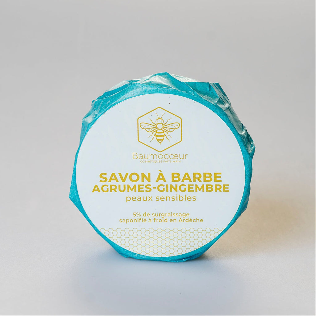 Savon à barbe agrumes - gingembre