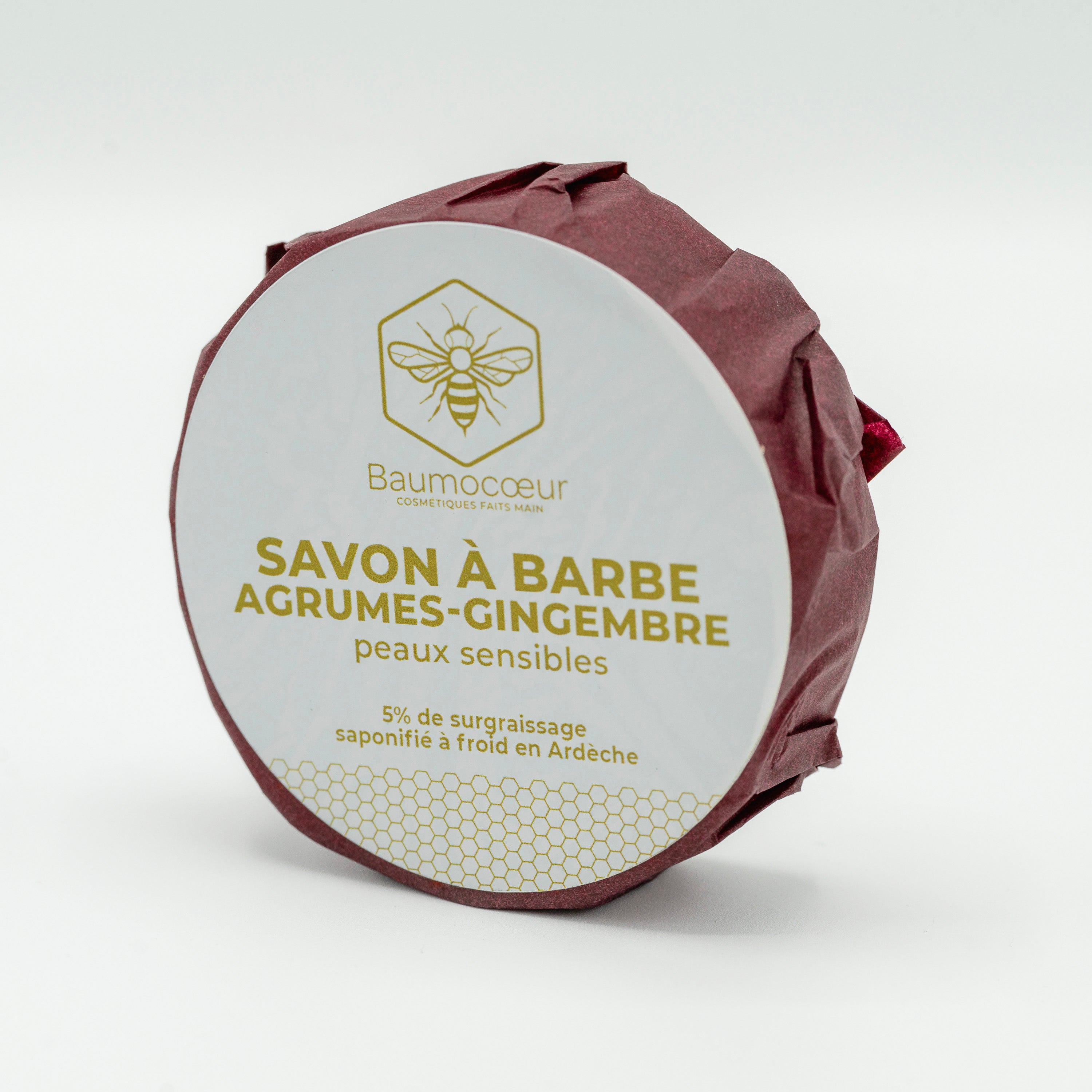 Savon à barbe agrumes - gingembre
