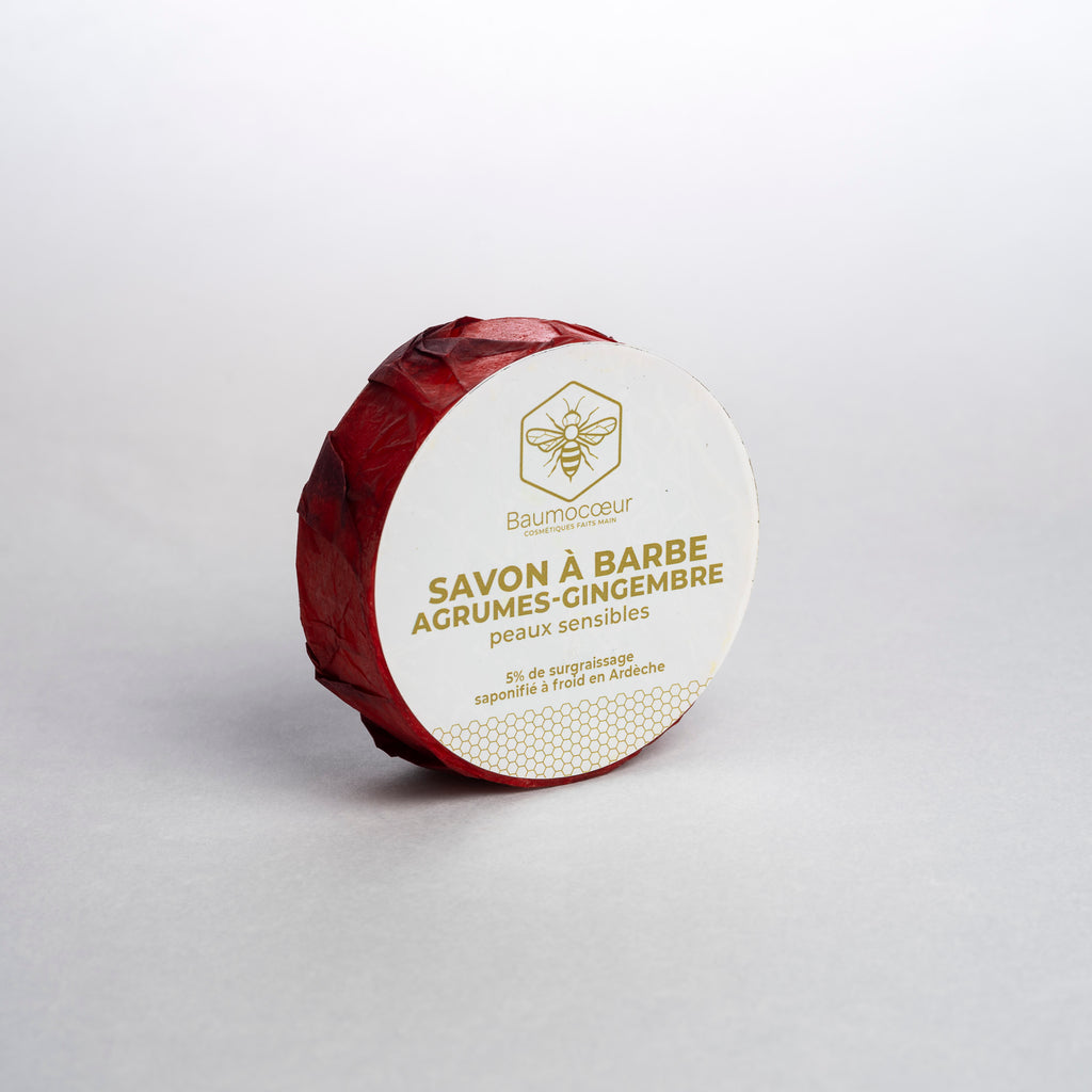 Savon à barbe agrumes - gingembre