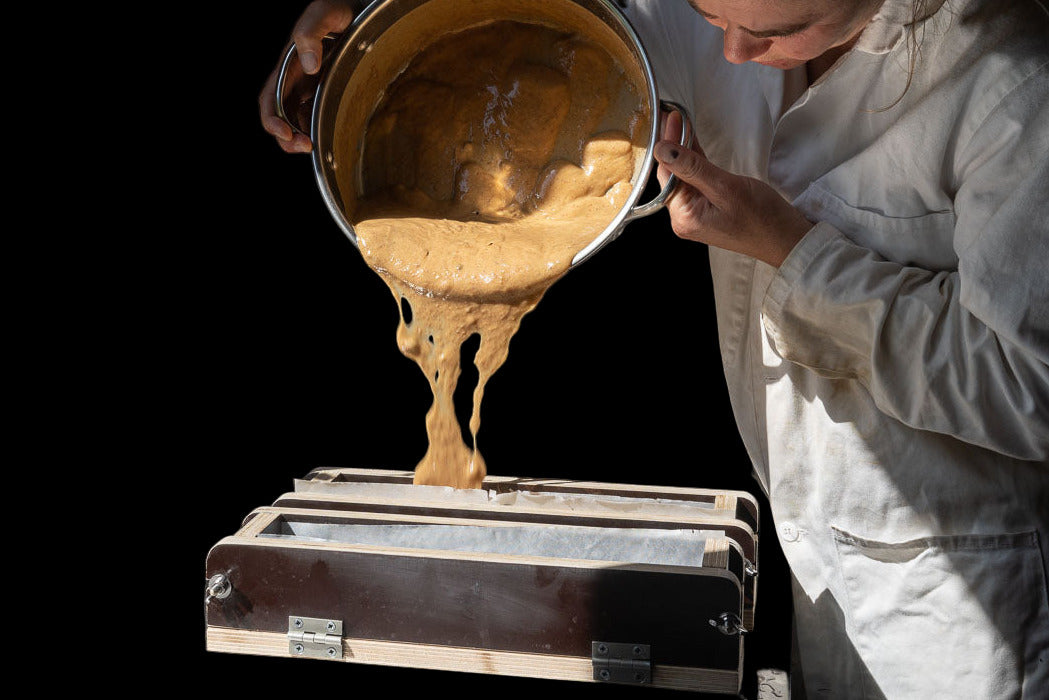 Shampoing solide à la rose